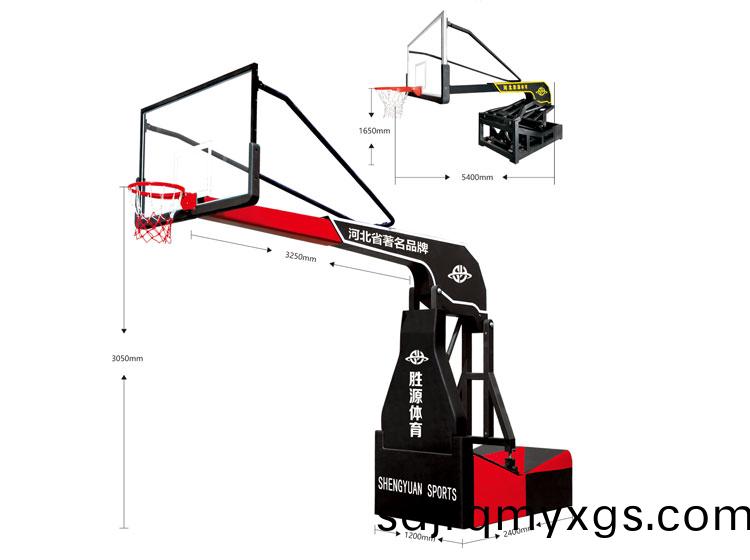 SY-A-003 電動液(ye)壓籃(lan)毬架